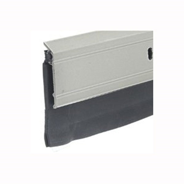 Frost King A62/36SN Door Sweep, 36 in L, 2 in W, Aluminum Flange, Vinyl Insert