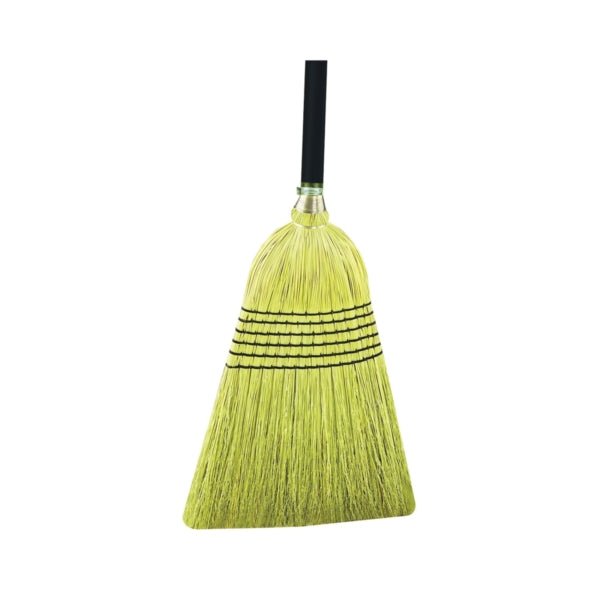 Quickie 931-6 Outdoor Broom, Corn Fiber Bristle, Metal Handle