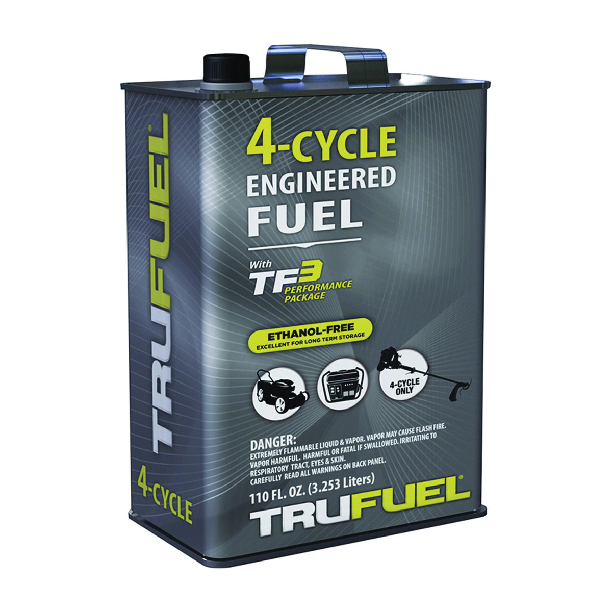 TRUFUEL 6527206 Fuel, Liquid, Hydrocarbon, Clear, 110 oz Can