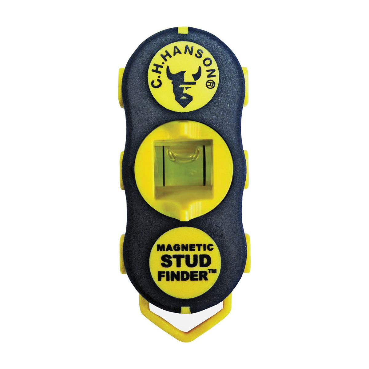 CH Hanson 03040 Magnetic Stud Finder, 1 in Detection, Black/Yellow, Detectable Material: Metal/Wood
