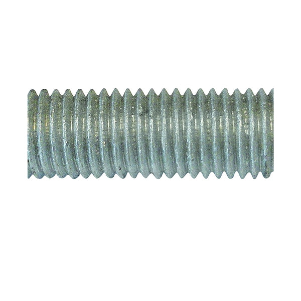 PFC TR-1011 Threaded Rod, 1/2-13 in Thread, 3 ft L, A Grade, Carbon Steel, Galvanized, NC Thread