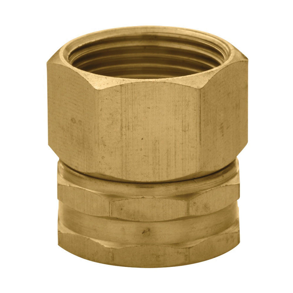 Orbit 53036 Hose to Pipe Adapter, 3/4 x 3/4 in, FHT x FNPT, Brass