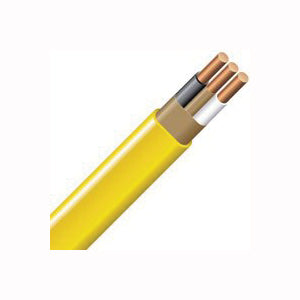 Southwire 12/2NMW/GX500FT Sheathed Cable, 12 AWG Wire, 2 -Conductor, 500 ft L, Copper Conductor, PVC Insulation