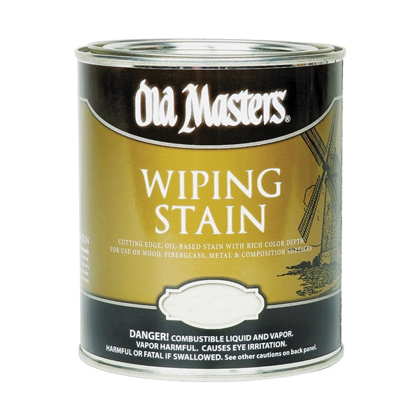 Old Masters 12316 Wiping Stain, Fruitwood, Liquid, 0.5 pt, Can