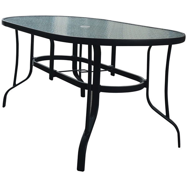 Seasonal Trends 69864 Dining Table, 36 in W, 60 in L, Glass