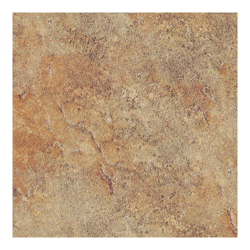 ProSource CL1109 Vinyl Floor Tile, 12 in L Tile, 12 in W Tile, Square Edge, Rustic Stone