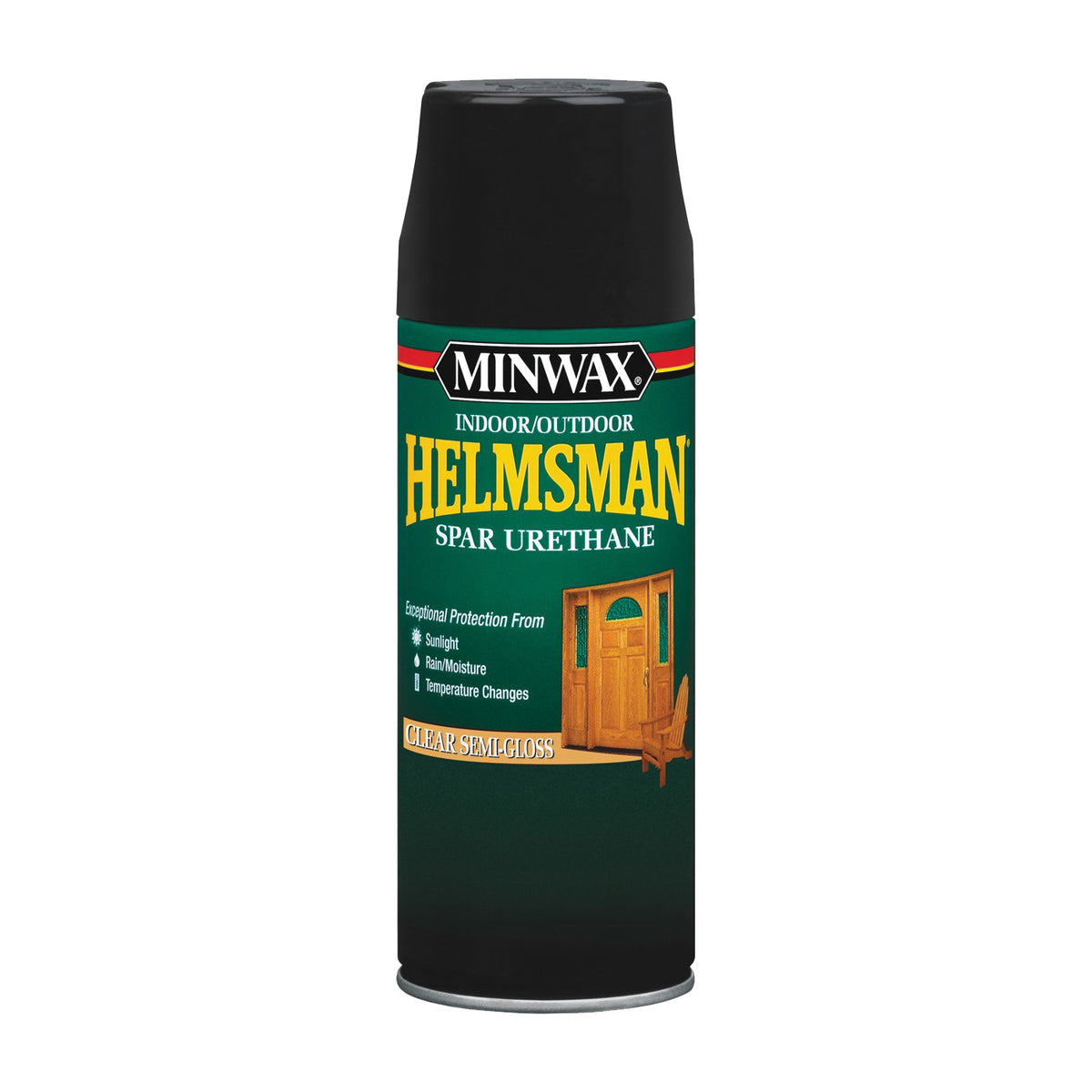 Minwax Helmsman 33260000 Spar Urethane Paint, Semi-Gloss, Liquid, 11.5 oz, Aerosol Can