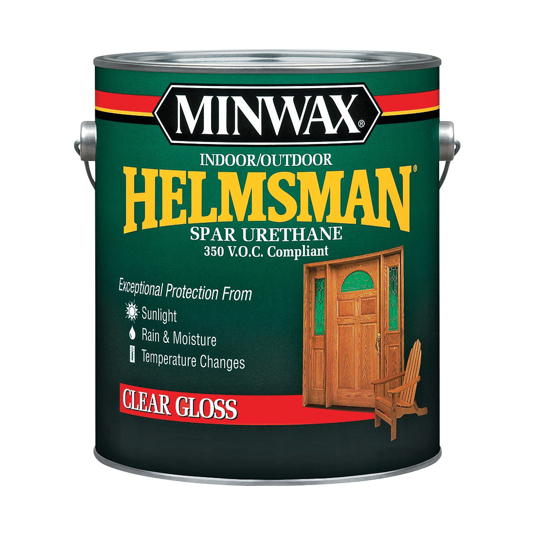 Minwax Helmsman 132150000 Spar Urethane Paint, Gloss, Liquid, 1 gal, Pail