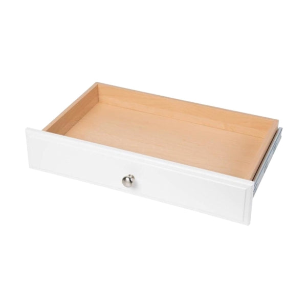 Easy Track RD04 Drawer, Wood, White