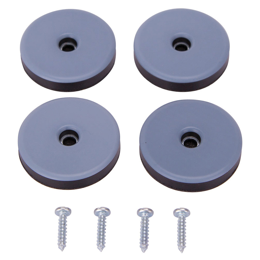 ProSource FE-S202-PS Furniture Glide, Plastic, Blue, Blue, 2 x 2 x 3/8 in Dimensions