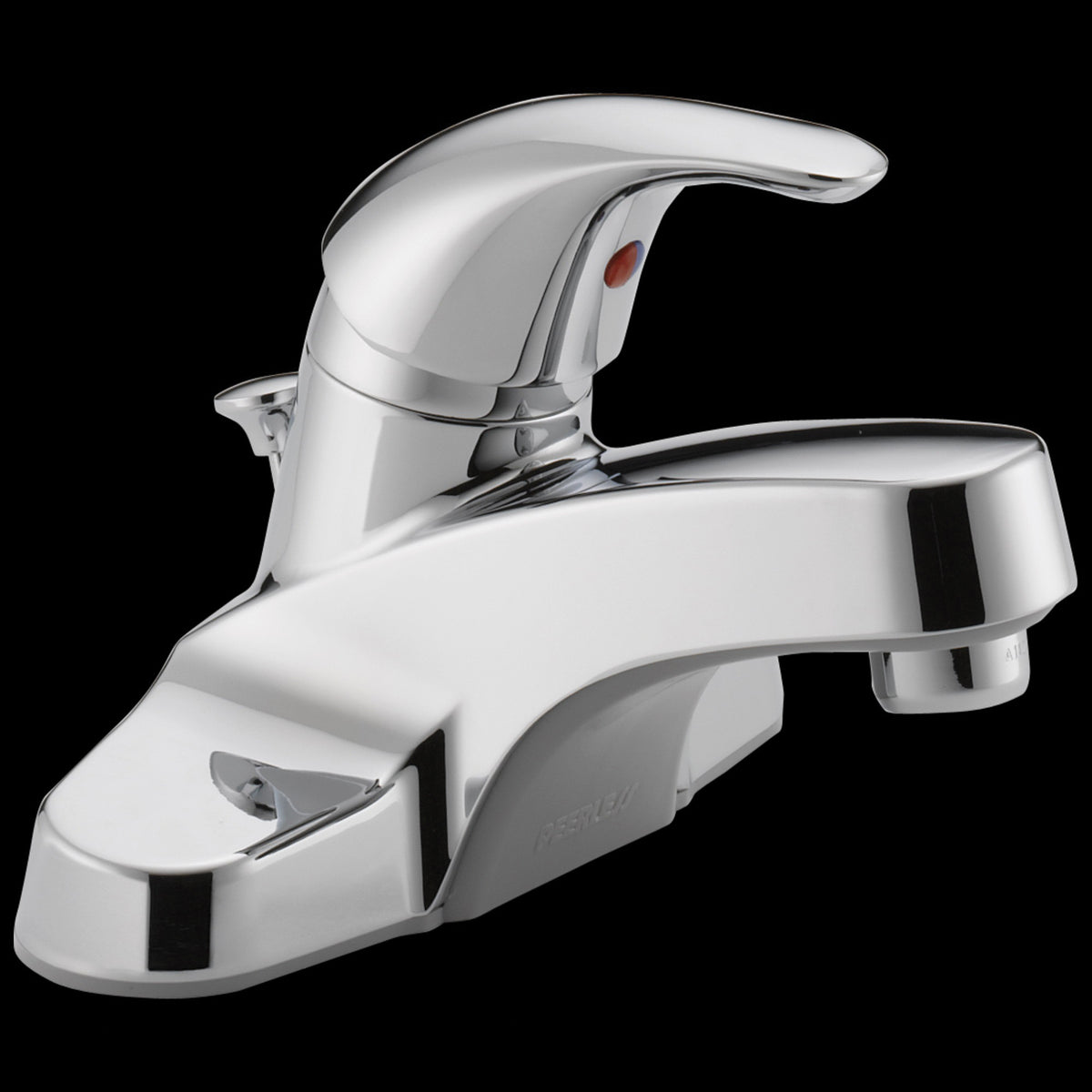 Peerless P136LF Bathroom Faucet, 1.2 gpm, 1-Faucet Handle, Metal, Chrome Plated, Lever Handle, Standard Spout