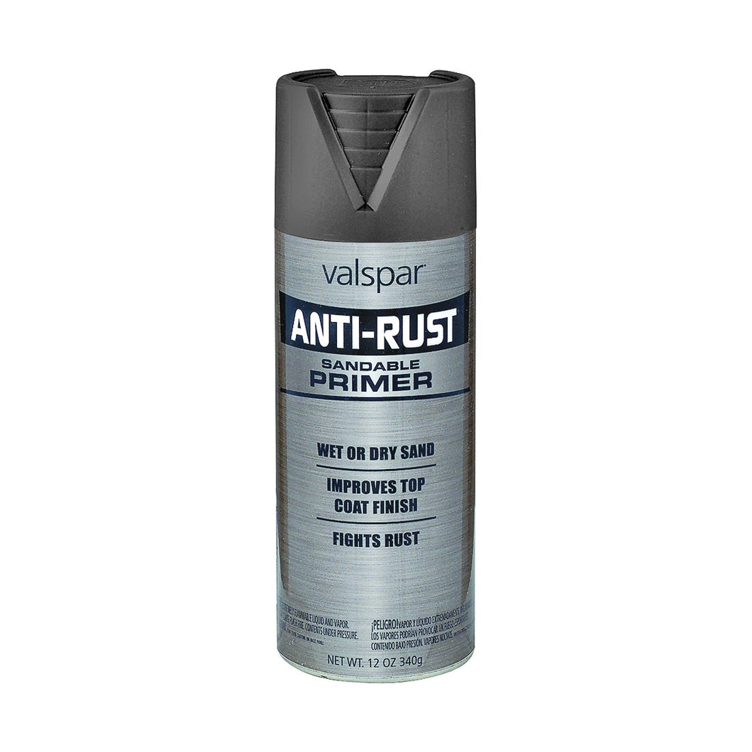 Valspar 465.0068229.076 Anti-Rust Primer, Black, 12 oz