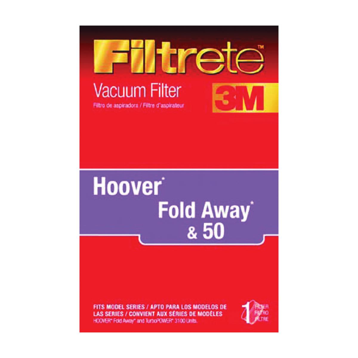 Filtrete 64801A-2 Vacuum Cleaner Filter