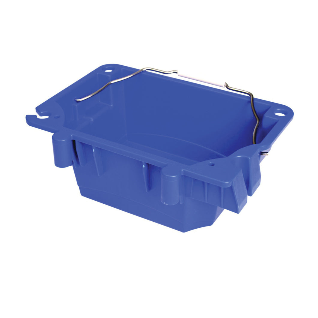 WERNER AC52-UB Utility Bucket, Lock-in, Stepladder, Plastic/Polymer, Blue