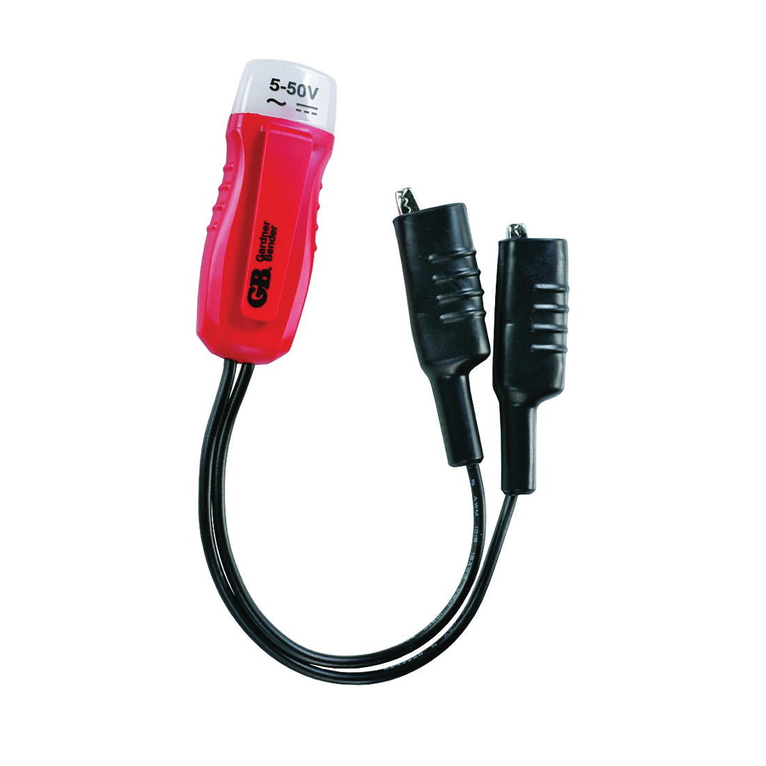 GB GET-3202 Twin Probe Circuit Tester, 5 to 50 V, Functions: Voltage, Red