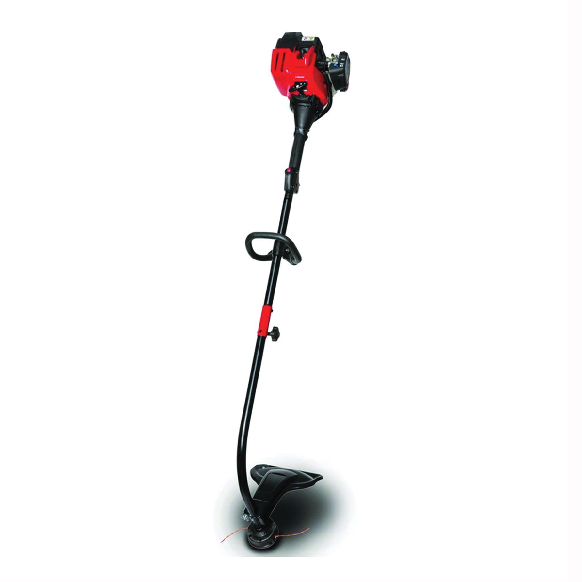 Troy-Bilt 41CDZ22C766 String Trimmer, Gasoline, 25 cc Engine Displacement, 2-Cycle Engine, 0.095 in Dia Line