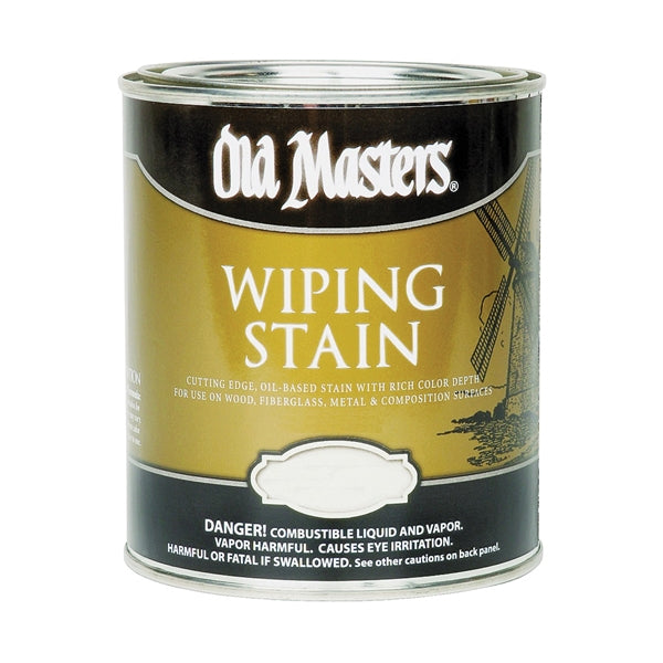 Old Masters 11916 Wiping Stain, Cedar, Liquid, 0.5 pt, Can