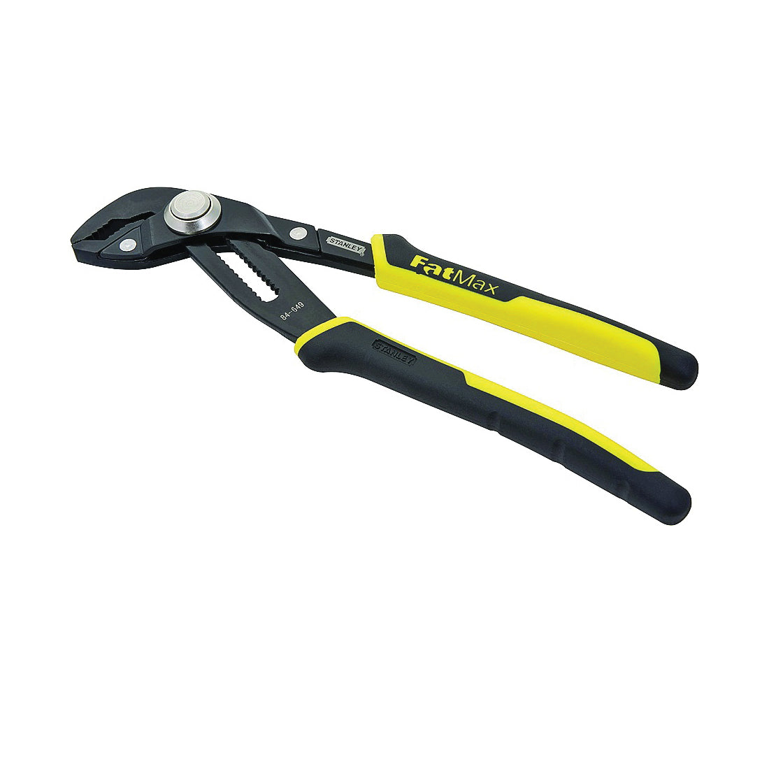 STANLEY 84-649 Joint Plier, 12 in OAL, 2-3/4 in Jaw Opening, Black/Yellow Handle, Ergonomic Handle, 7/8 in W Jaw