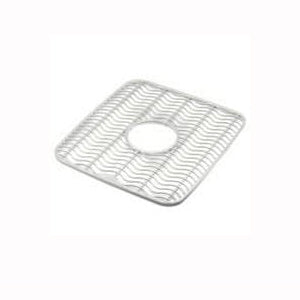 Rubbermaid 129506CLR Sink Protector Mat, 12.48 in L, 11.48 in W, 0.39 in Thick, Clear