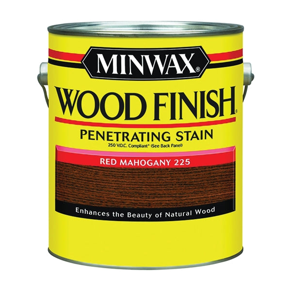 Minwax Wood Finish 710770000 Wood Stain, Red Mahogany, Liquid, 1 gal, Can