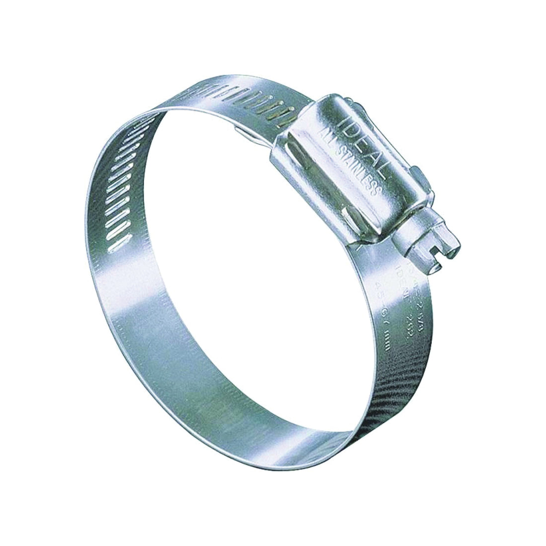 IDEAL-TRIDON Hy-Gear 68-0 Series 6872053 Interlocked Worm Gear Hose Clamp, Stainless Steel
