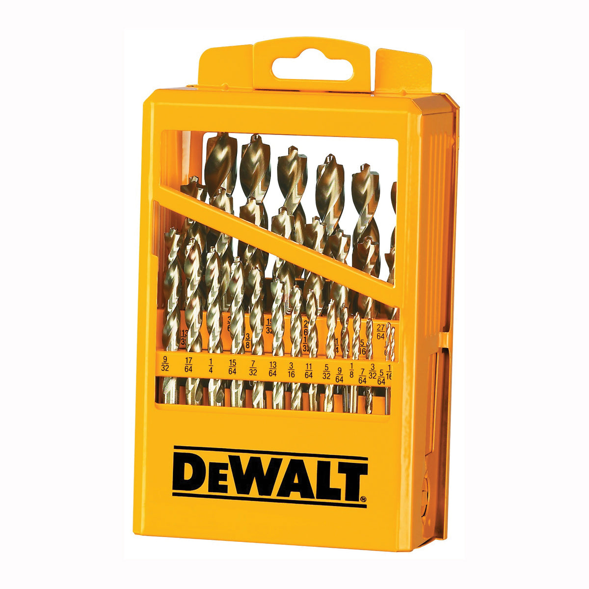 DeWALT DW1969 Drill Bit Set, High Performance, 29-Piece, Steel, Ferrous Oxide