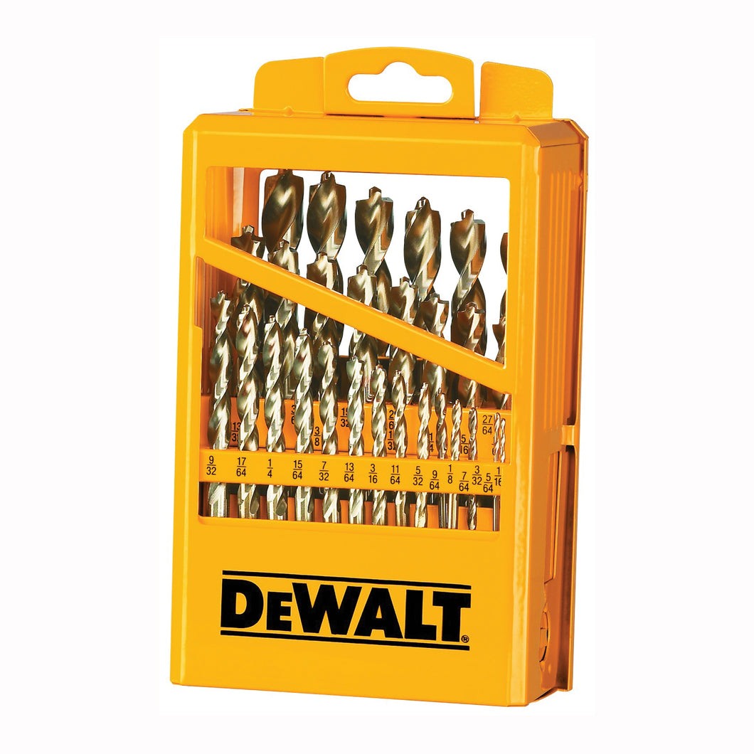 DeWALT DW1969 Drill Bit Set, High Performance, 29-Piece, Steel, Ferrous Oxide
