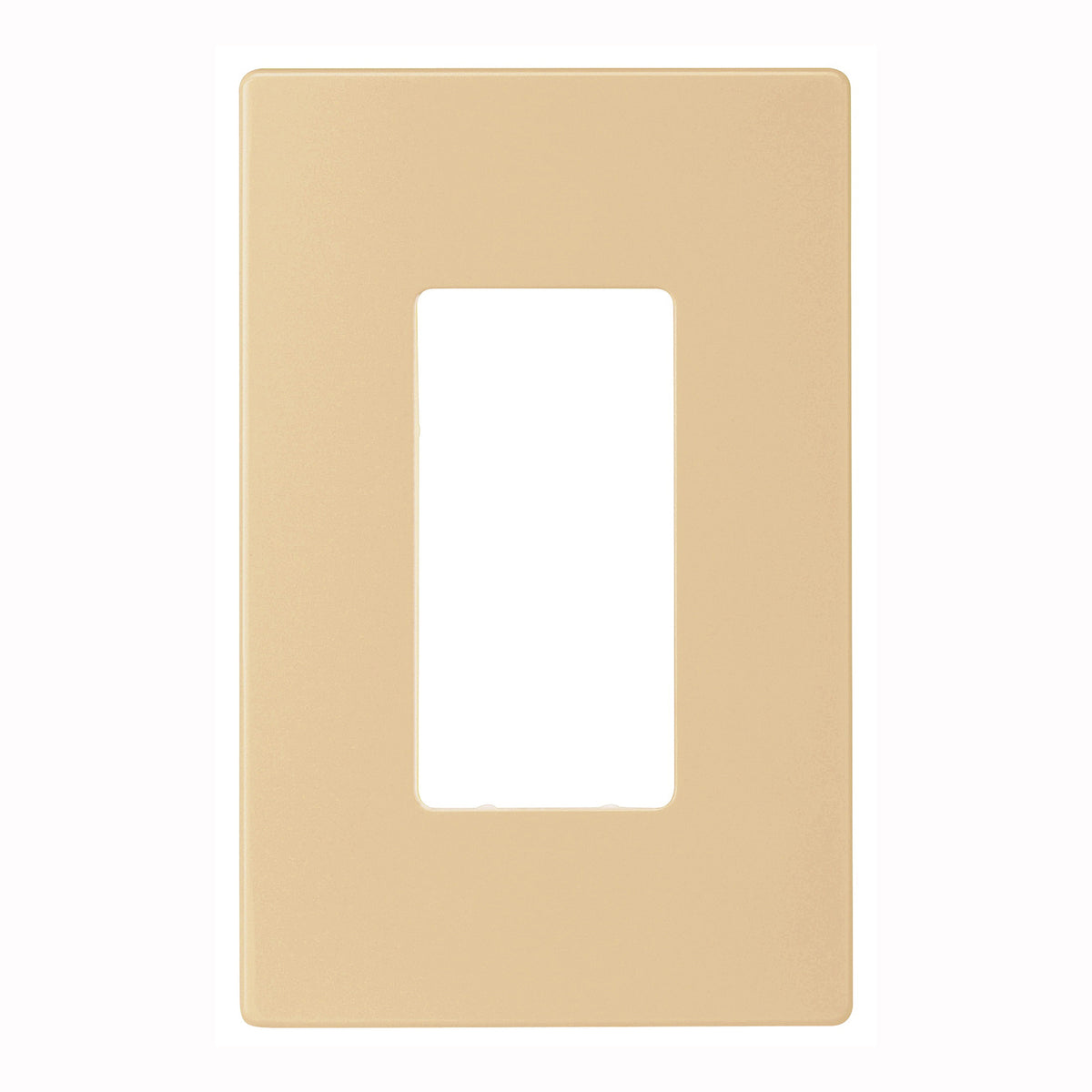 Arrow Hart PJS PJS26V Wallplate, 4-7/8 in L, 3-1/8 in W, 1 -Gang, Polycarbonate, Ivory, High-Gloss
