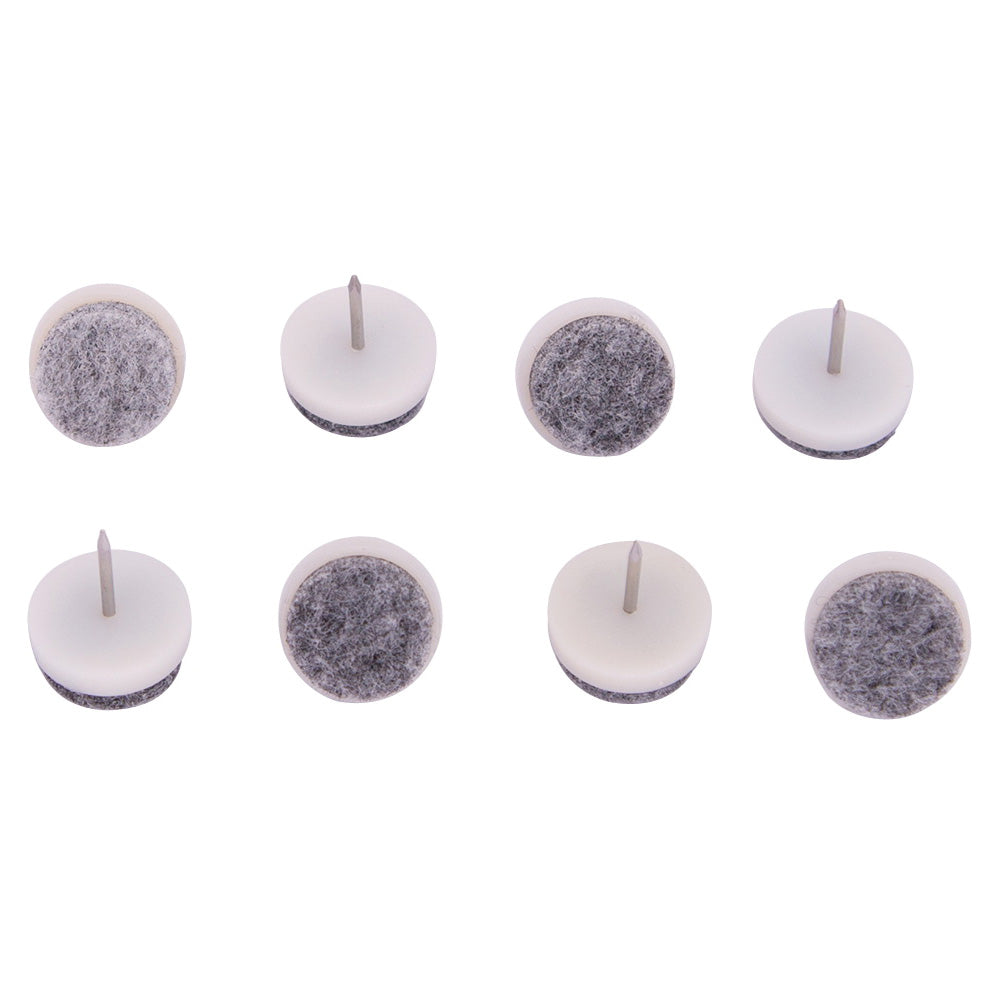 ProSource FE-50320-PS Furniture Glide, Plastic, Gray/White, Gray/White, 3/4 x 3/4 x 15/16 in Dimensions