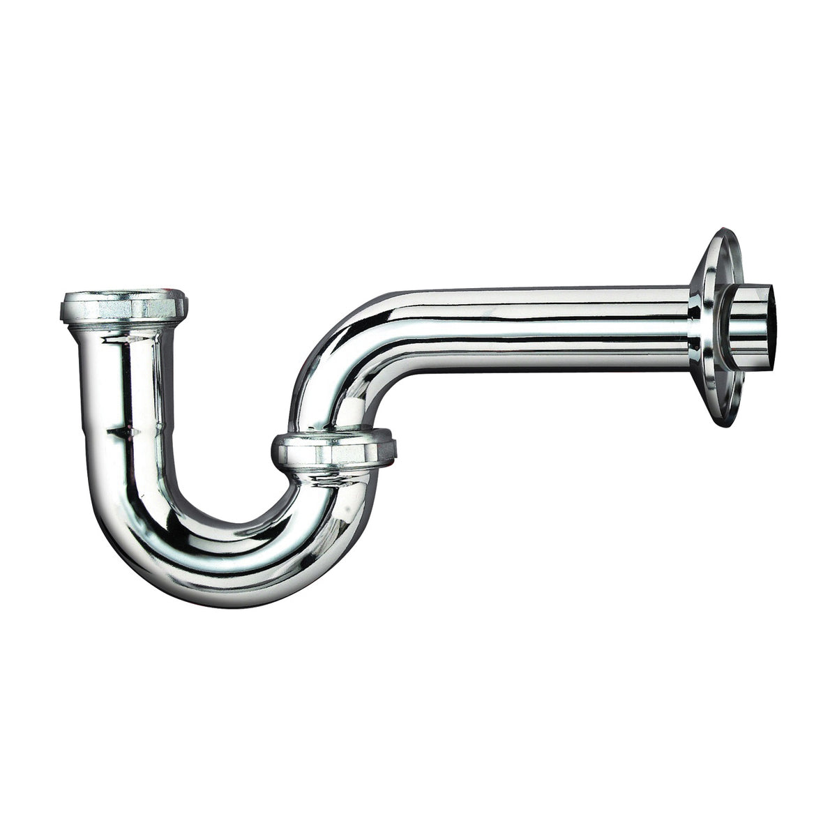 Plumb Pak PP150CP P-Trap, 1-1/2 in, NPT x Flanged