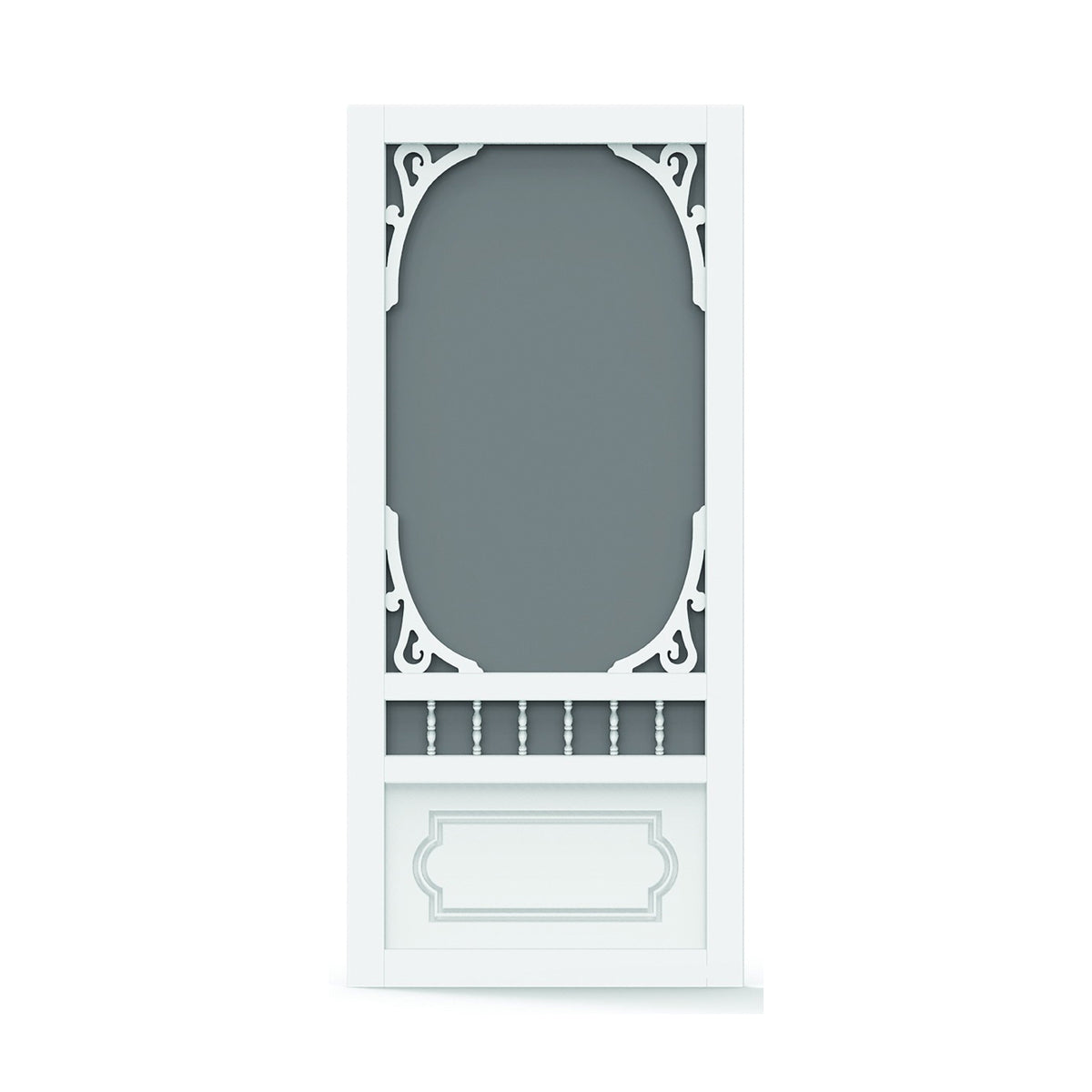 SCREEN TIGHT BH36HD Screen Door, 36 in W, 80 in H, White