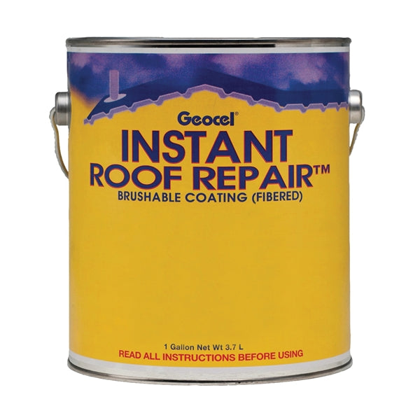 Geocel 25300 Brushable Coating, Clear, 1 gal Can, Liquid