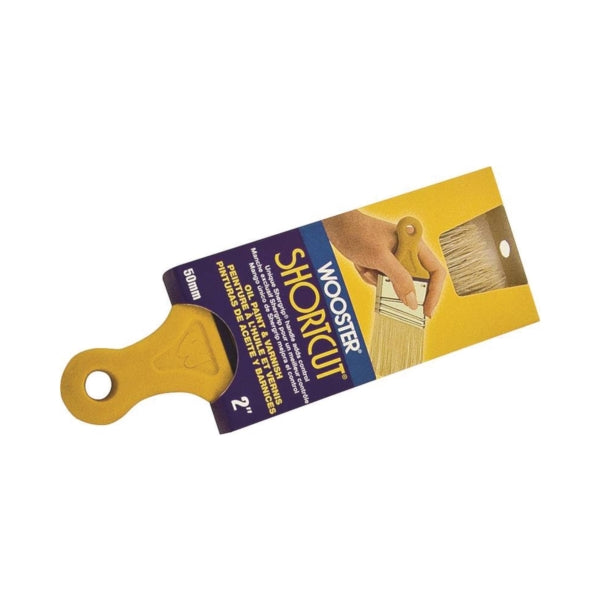 WOOSTER Z3215-2 Paint Brush, 2 in W, 2-7/16 in L Bristle, China Bristle, Sash Handle