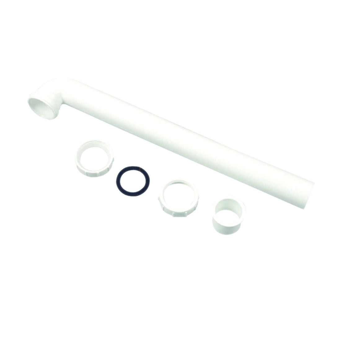 Danco 94014 Waste Arm, 1-1/2 in, Slip, Plastic, White