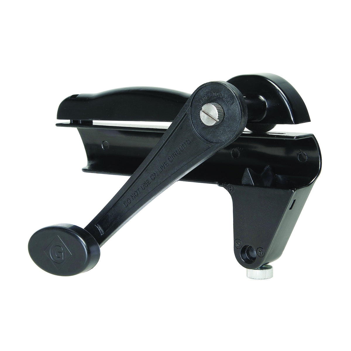 Greenlee 0952-01 Cable Cutter, 14/2 to 10/4 AWG, 3/8 in Cutting Capacity, 10-5/8 in OAL, Molded Handle, Black Handle