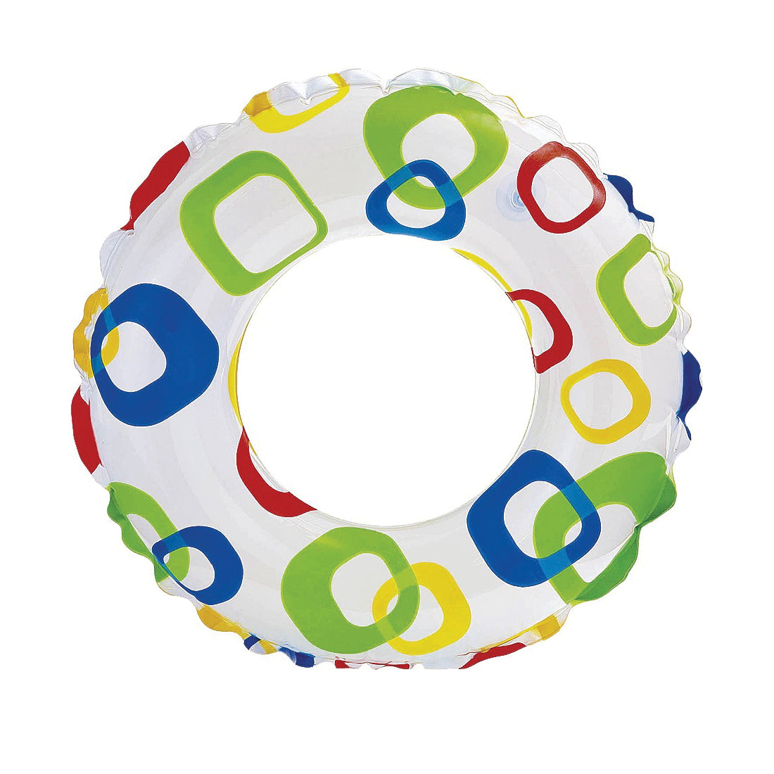 INTEX 59230EP Lively Print Swim Ring, Vinyl, Assorted