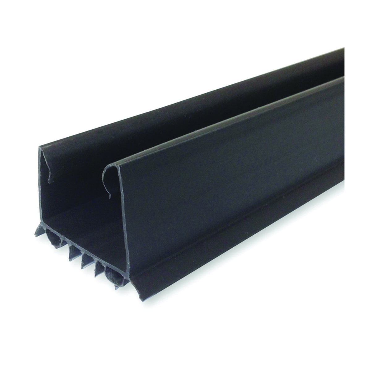 M-D 43337 Door Seal, 2-1/4 in W, 36 in L, Vinyl, Brown