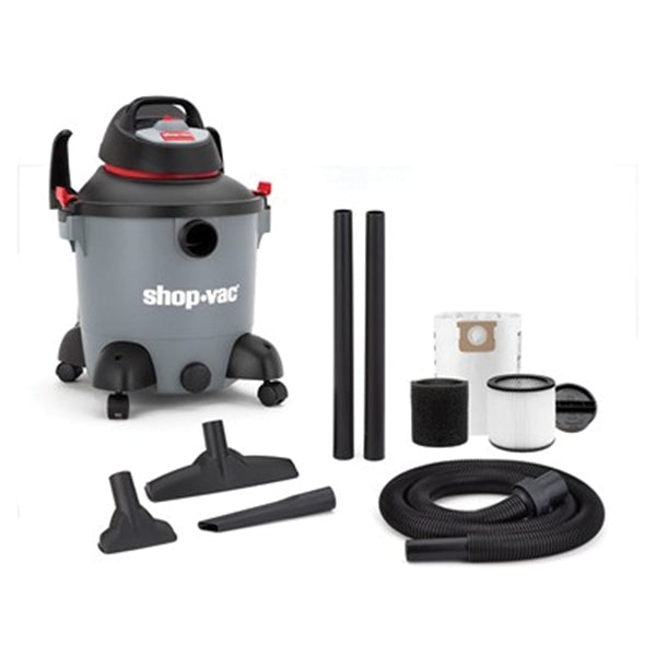Shop-Vac 5982800 Wet and Dry Vacuum, 8 gal Vacuum, Cartridge Filter, 4 hp, 120 V