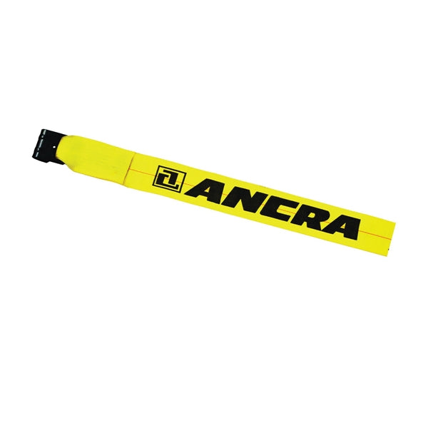 ANCRA 43795-10-30 Winch Strap with Flat Hook, 4 in W, 30 ft L, 5400 lb Vertical Hitch, Polyester