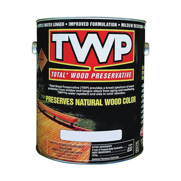 TWP 100 Series TWP-102-1 Wood Preservative, Redwood, Liquid, 1 gal, Can