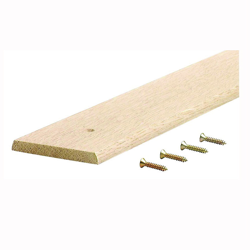 M-D 85100 Seam Binder, 72 in L, 3 in W, Smooth Surface, Oak Wood, Unfinished