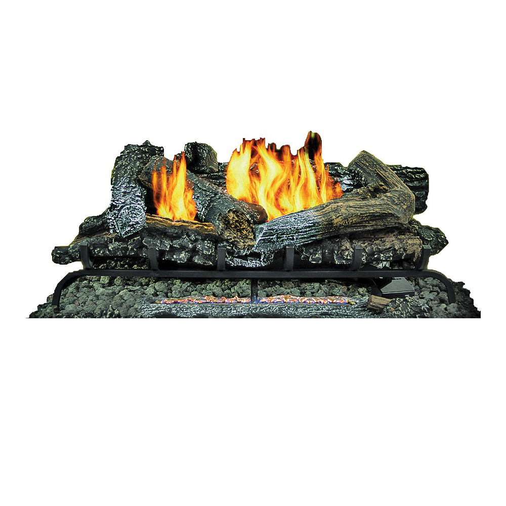 Kozy World GLD2465R Gas Log Set, 13 in L, 24 in W