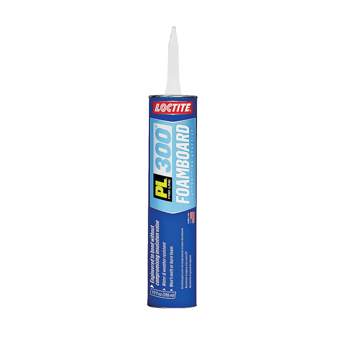 Loctite PL 1421941 Foamboard Adhesive, Blue, 10 oz Cartridge