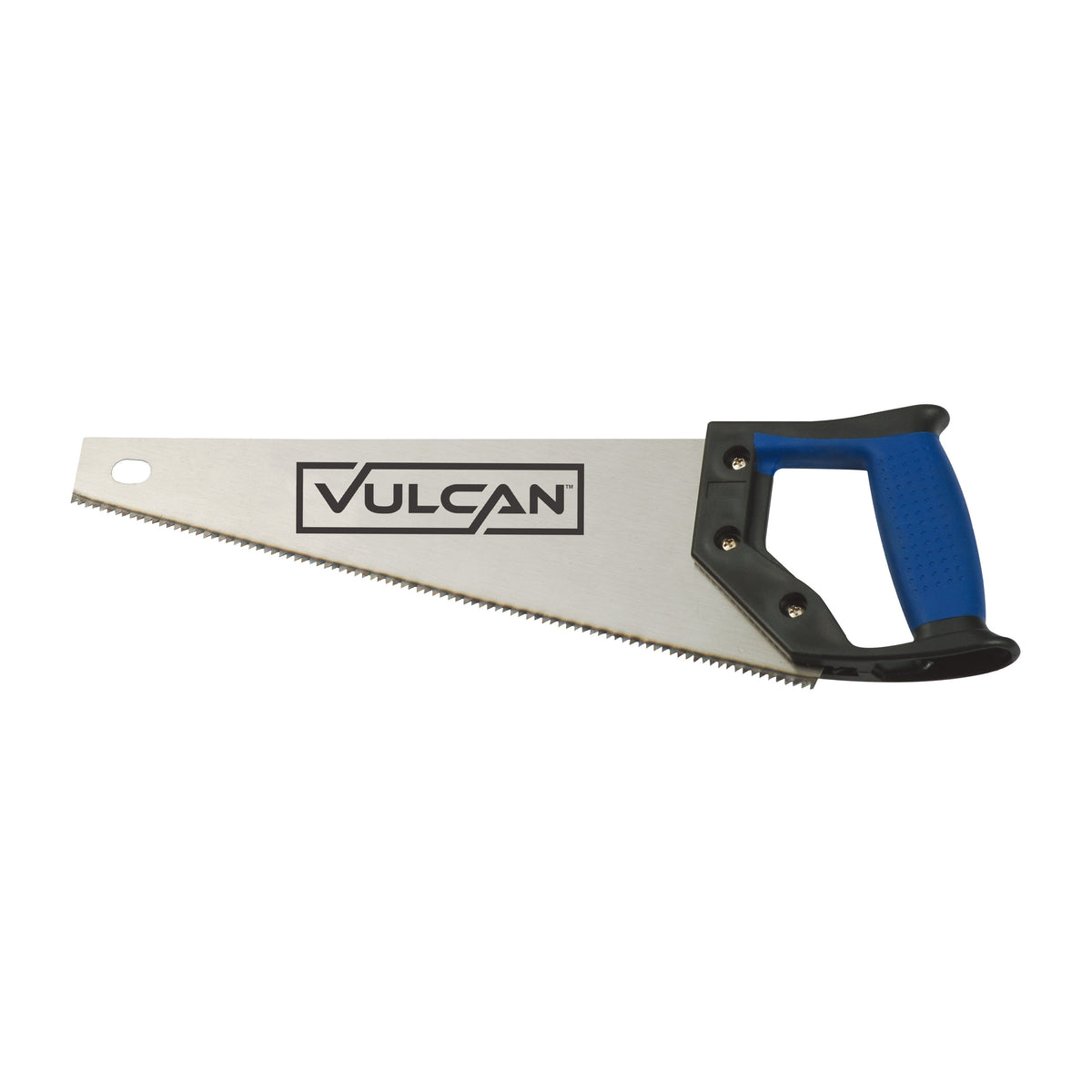 Vulcan JL-K11741 Handsaw, 14 in L Blade, 7 TPI TPI, Steel Blade, Soft Grip Handle, Plastic Handle