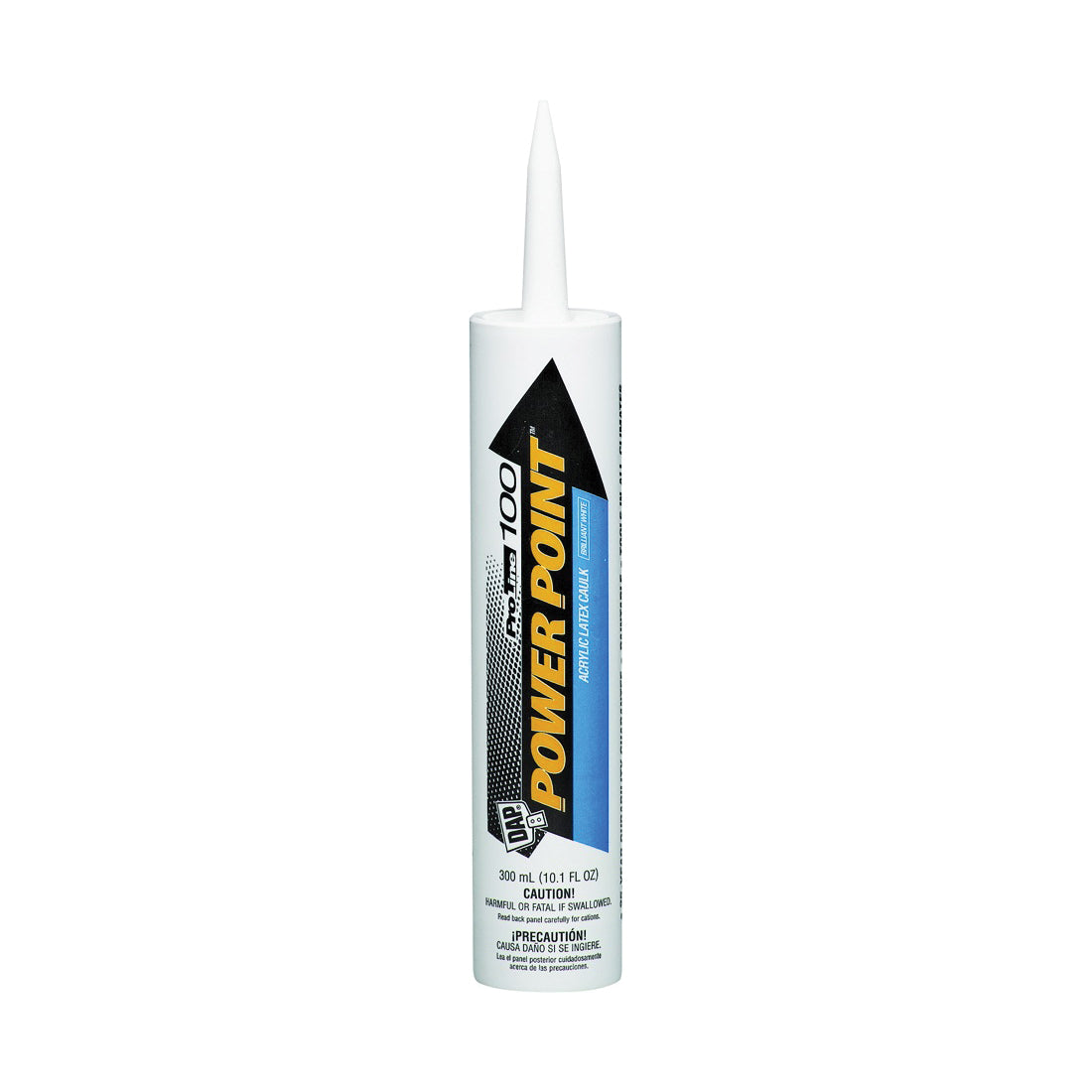 DAP POWER POINT 18700 General-Purpose Sealant, White, 10.1 oz Tube