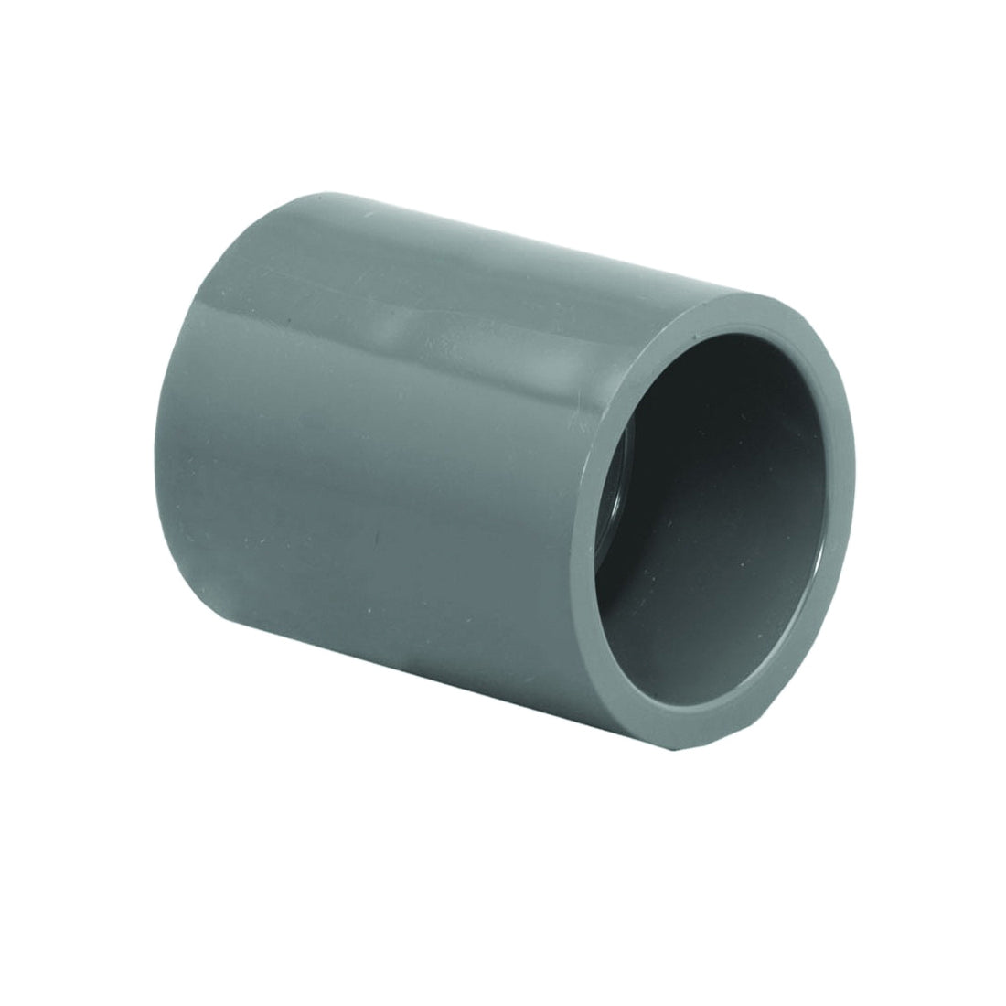 GENOVA 300 Series 301158 Pipe Coupling, 1-1/2 in, Slip Joint, Gray, SCH 80 Schedule, 470 psi Pressure