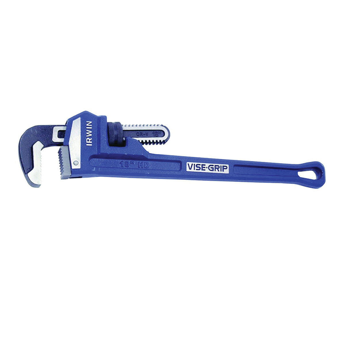 IRWIN 274103 Pipe Wrench, 2-1/2 in Jaw, 18 in L, Iron, I-Beam Handle