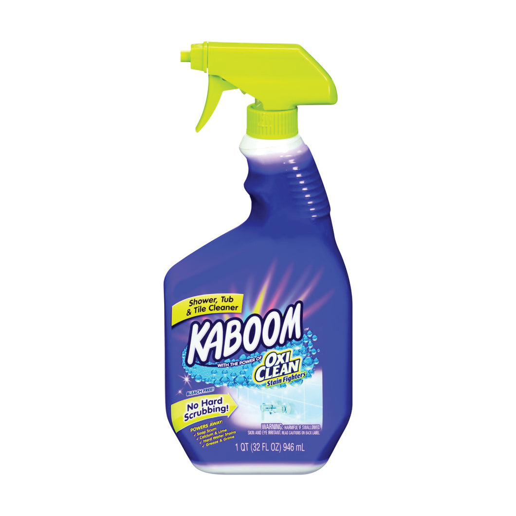 KABOOM 35015 Tub and Tile Cleaner, 32 oz Bottle, Liquid
