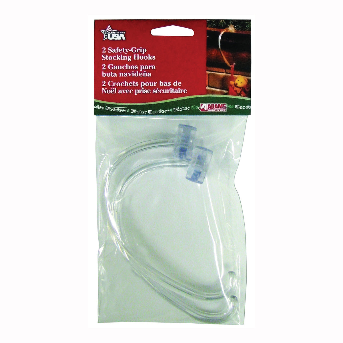 Adams 5730-06-1240 Stocking Hook, PVC