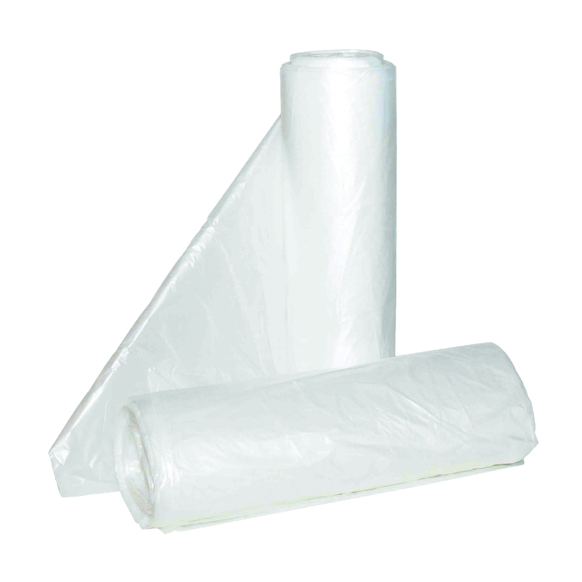 ALUF PLASTICS Hi-Lene HC-243306C Can Liner, 12 to 16 gal Capacity, Polyethylene, Clear